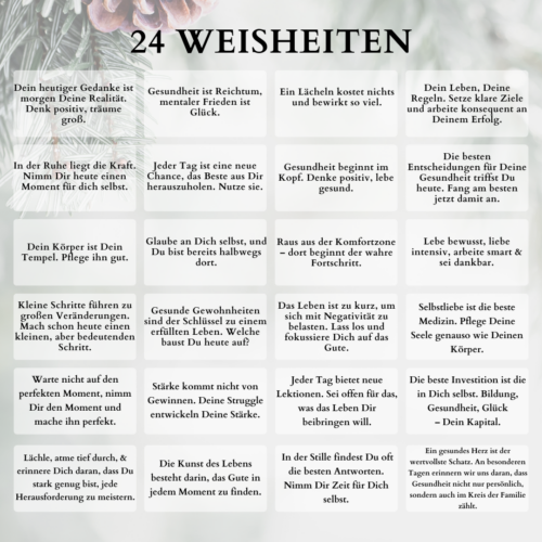 Weisheiten